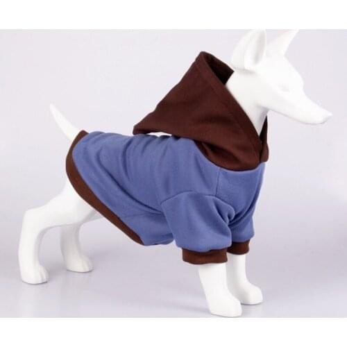 Pet Dog Costume Fashion Hoodie Pet Coat Cotton Soft Pullover Dog Shirt Jacket Sweatshirt Cat Sweater Pets Clothing Outfit
