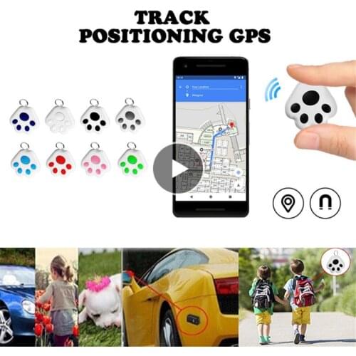 Mini Anti Lost Alarm Wallet Key Finder Smart Tag Bluetooth Tracer GPS Locator Keychain Pet Dog Child Tag Tracker Key Cat Finder