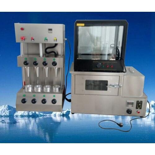 New Professional Stainless Steel Pizza Cone Machine Multifunction Rotating Pizza Oven Machine And Display Warmer Cabinet