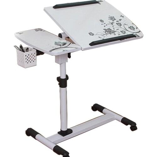 New Lifting Mobile Notebook Table Computer Desk Bedside Sofa Bed Learning Desk Folding Laptop Table Adjustable Table