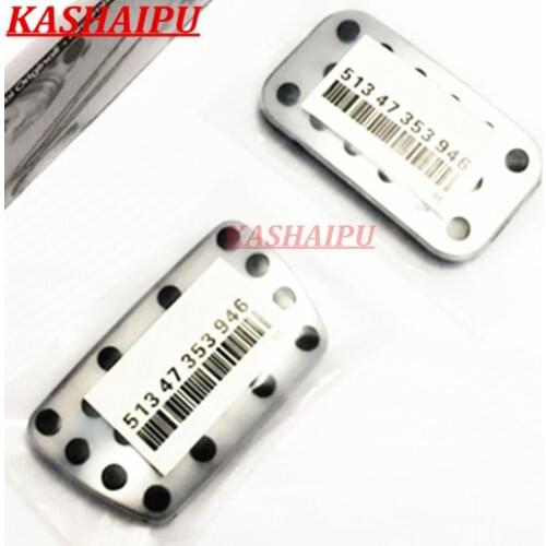 Stainless Steel Auto Car Foot Rest Gas Accelerator Brake Pedal Pad Cover Accessories Kit Fits Acura MDX RDX TLX ILX CDX RLX