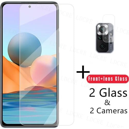Clear Tempered Glass For Xiaomi Redmi Note 10 Pro Glass For Redmi Note 10 Pro Screen Protector Phone Film For Redmi Note 10 Pro