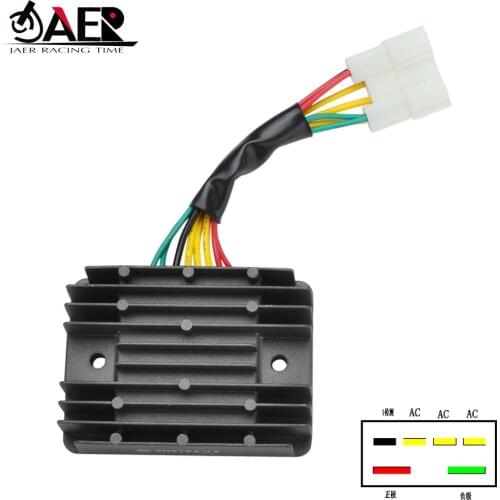 JAER Motorcycle Voltage Regulator Rectifier for Kawasaki ZX-9R ZX900B1/2 1998-1999 Prairie 400 KVF400 1998