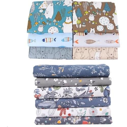 20x25CM Cotton Fabric Patchwork Printed Cloth Sewing Quilting Fabrics Needlework Print Home Supplies DIY Handmade Accessories