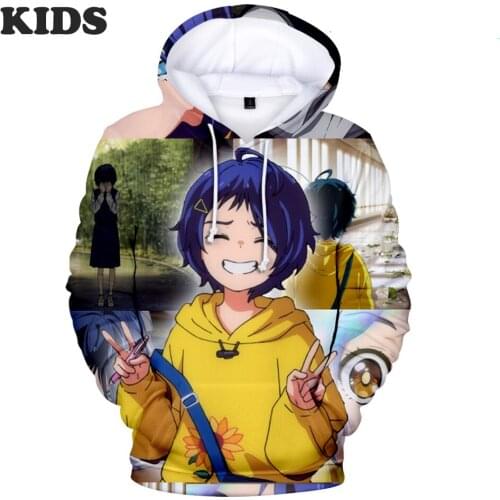 2 To 14 Years old Kids hoodie Wonder Egg Priority Ohto Ai Hoodie 3D Anime Sweatshirt Women Hoodies Wonder Egg Priority Hoody