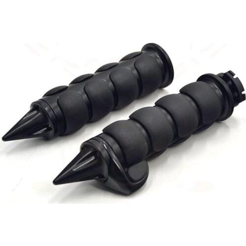 Universal 25mm 1" Motorcycle Handlebar Handle Bar End Hand Grips For Harley Davidson Honda Cruiser Chopper Custom