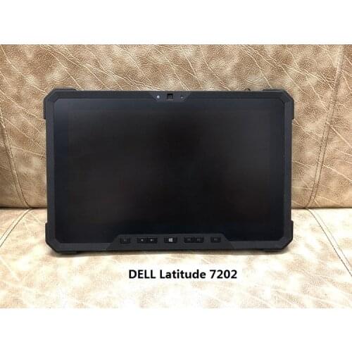 High Quality D.ell Latitude 7202 Tablet PC WIN10 for diagnostic tool Dual battery& camera Intel M-5Y71 cpu 4gb/8gb RAM free ship