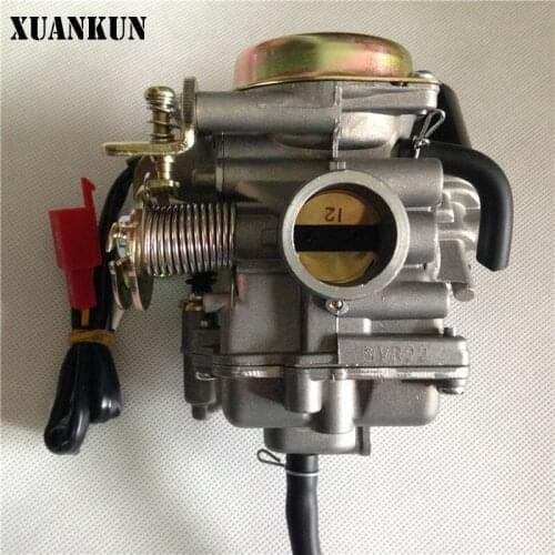 XUANKUN Motorcycle Accessories QS100T QS125T-2 Carburetor Assembly