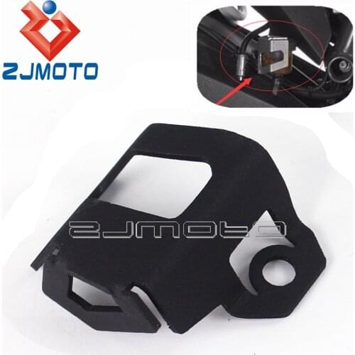 Rear Brake Fluid Reservoir Guard Protector Cover For BMW F800GS F800GS Adventure F700GS 2013-on Motorcycle Aluminum Accessories