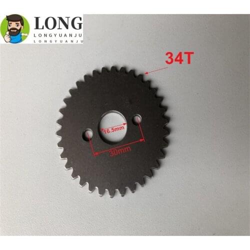 34T Camshaft timing sprocket for Honda CBF125 CBF 125 CB 125 F CB125F XR 125 L XR125L GLH 125 E STORM GLH125 CBF150 NXR CBF 150