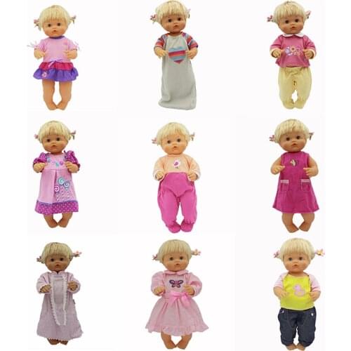 10 style doll Clothes Fit for 42cm Nenuco Doll Nenuco su Hermanita Doll Accessories
