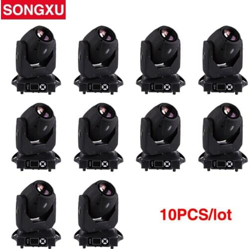 150W Spot Lyre LED Moving Head Light 3-facet Prism + 8-facet Prism Professional DJ Disco Light 10pcs/lot/SX-MH150A