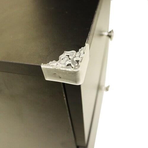 5 Pack L-shaped carved angle guard, children anti-collision Table Angle Guard