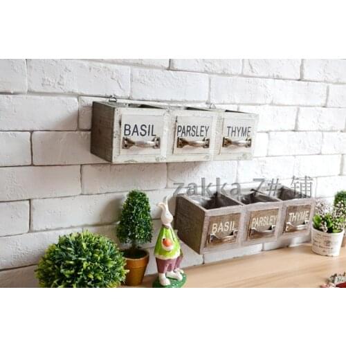 American country to do the old grocery box retro wall wall hangings jewelry box cafe shop Decoration