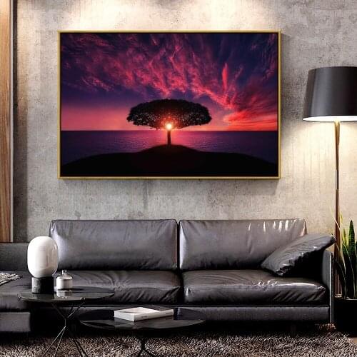 Artcozy Oil Canvas Painting flight-landscape For Home Decoration Wall Art