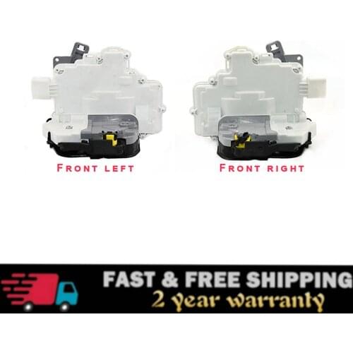 Free shipping 2pc for pair front DOOR LOCK LATCH ACTUATOR for audi A3 8P CABRIO A6 / S6 (4F) A6 ALLROAD (4F) A6 / S6 (4F) A8
