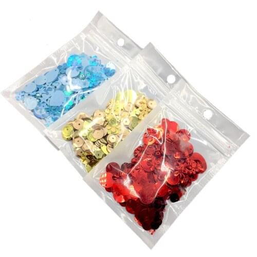 Glitter Sequin Flat Round PVC Shaped Loose Mixed Beads 2mm+Pearl 6mm Sequins for Crafts Sewing Decoration DIY Accessory