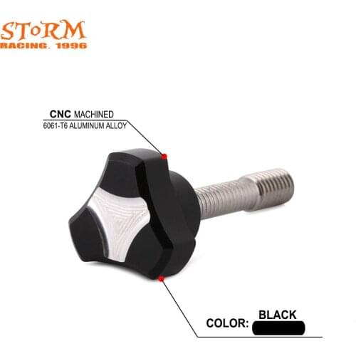 Motorcycle CNC Air Filter Box Lid Knob Screw Bolt For Polaris Sportsman 550 850 XP 2009-2011 RZR 1000 RZR1000 Turbo 2014-2016