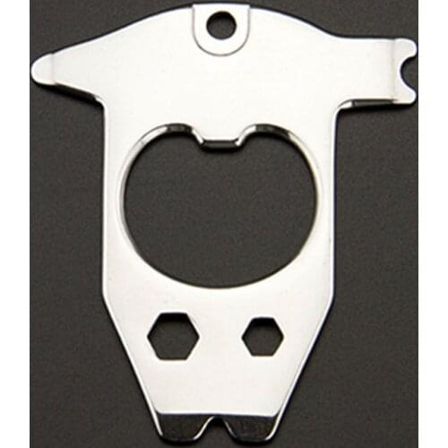 Clearance EDC Outdoor Multifunctional Creative Bottle Opener Easy Carry Keychain With Cycling Tools Allen key