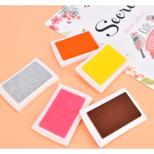 Ink Pad Stamp Planner Scrapbooking Stamp Inkpad Rubber Seal Special Ink Pad