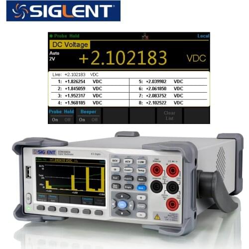 SDM3065X Real 6 1/2 digit (2,200,000 count) readings resolution digital usb multimeter for sale