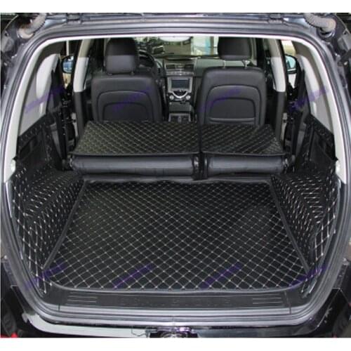 Car Travel )Good mats! Special car trunk mats for Ssangyong Rexton W 2014 durable waterproof luggage carpets for Rexton w 2015