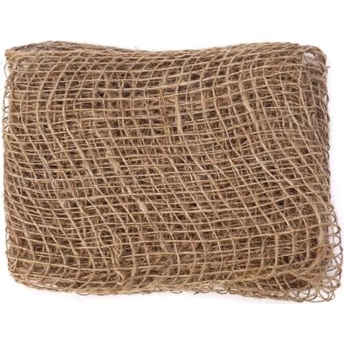 New Arrival Newborn Jute Backdrop Blanket Baby Photography Prop Chunky Burlap Layer Net APR28-A