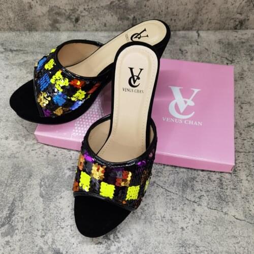 Elegant Women Shoes African Lady Classics Style in MultiColor Nigerian Women Matching Shoes