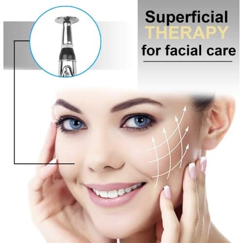 Dropship Newst 5 Heads Meridians Energy Pen 2020 Electric Acupuncture Point Massage Pen Laser Therapy Heal Relief Pain Tools