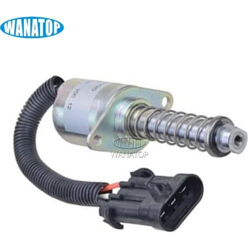 Stop solenoid 6681512 12v for bobcat SKID STEER 450 ,553,653,s130,s205,s220,s300 spare parts