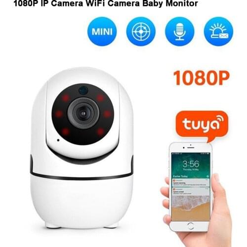 Fuers 1080P IP Camera Tuya APP Automatic tracking Home Security Indoor Camera Surveillance Wireless WiFi Camera Baby Monitor