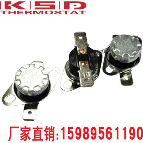 KSD301 spot temperature switch manufacturers 0/35/45/65/85/92/95/135/145/155/160 degrees normally Normally 10A / 250V thermostat