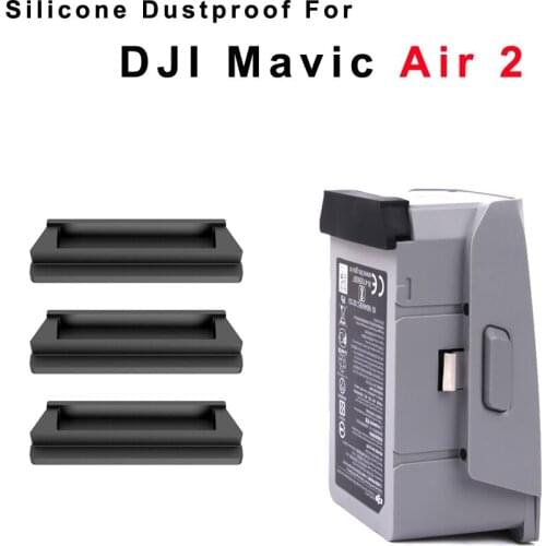 Mavic Air 2 Silicone Dustproof Port Plug Protector Cover Battery Terminal Charging Port Covers For DJI Mavic Air 2