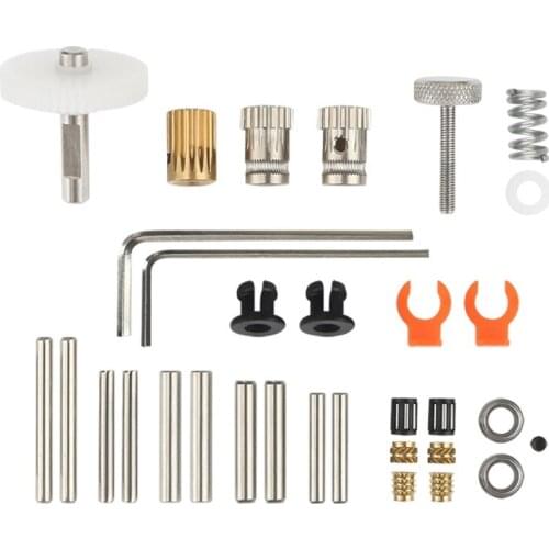 Upgraded Version Of BMG Double Pulley Extruder of 3D Printers Parts For Ender-3 Cr10 Cr-10s 3D Printer Extruder 1 Set