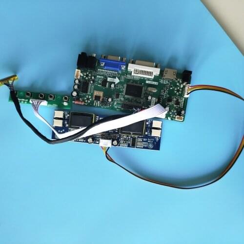 Kit for LM230WF1-TLA6 Driver HDMI LVDS 4 lamps Controller board 23" 30pin DVI VGA Monitor Screen DIY M.NT68676 1920X1080