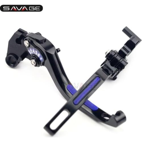 Non-Slip 3 Fingers Brake & Hydraulic Clutch Levers For YAMAHA YZF R15 V3 2018-2019 Motorcycle Accessories 6 adjustable positions
