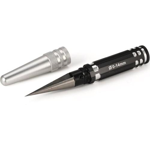 Hole Opener Expanding Puncher Shell Reamer Drill 0-14mm Metal Steel RC Hobby Tools For RC Car Body