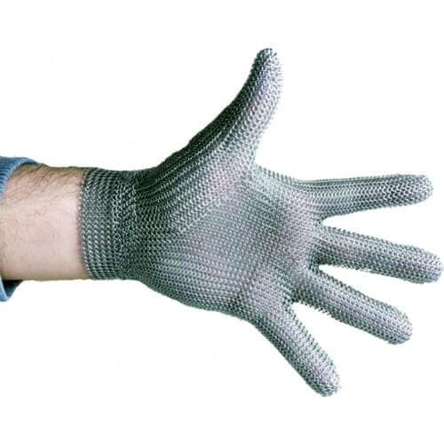Stainless Steel Wire Mesh Glove Anit-Cut Knife Resistant metal Chain Mail Protective Glove for Kitchen Butcher Working