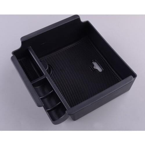 Car Center Console Armrest Storage Box Tray Black fit for Nissan Maxima 2016 2017 2018 2019 2020 Left Hand Drive Only
