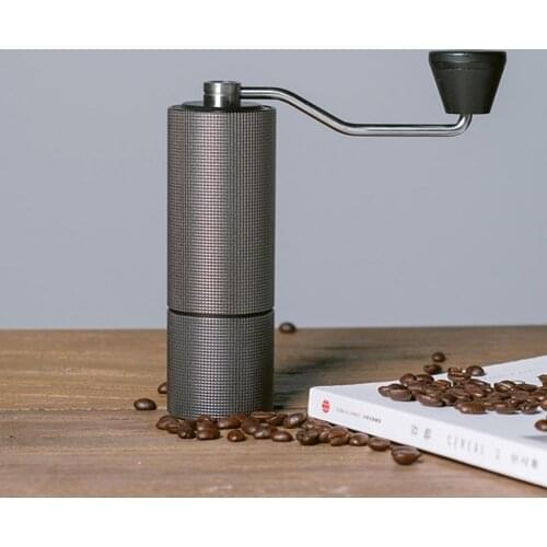 Portable Manual Coffee Grinder High Quality Hand Grind Tool Mill Machine With Double Bearing Positioning molinillo cafe Tools