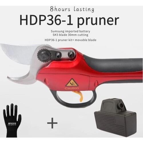 2019 Hot sales electric battery powered portable pruning shears for garden with highest quality made in China