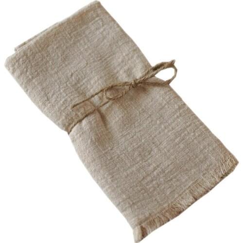 5pcs/lot Simple Cotton and Linen Heat Insulation Placemat Solid Color Non-slip Home Hotel Waterproof Oil-proof Table Pads