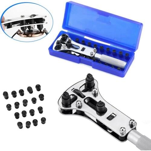 Screw Watch Band Back Case Opener Wrench Repair Tools Adjustable Battery Watch Tough Easily Carrying Lightweight Tools