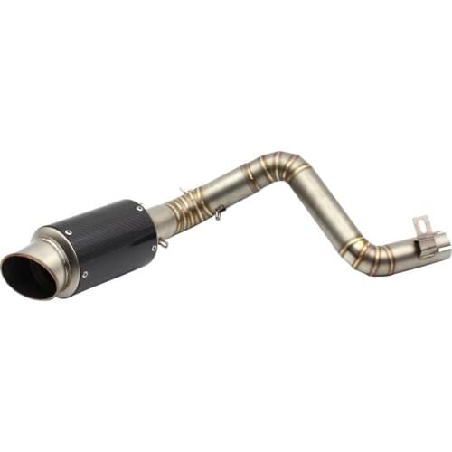 For KTM Duke 390 200 125 250 (2012-2016) Slip On Exhaust Pipe Muffler System DB Killer Motorbike Connect Mid Pipe Escape Moto