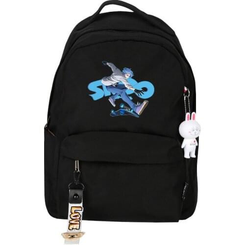 SK8 The Infinity Reki Kyan Langa Miya Cherry Joe Anime School Bag Cosplay Props Student Backpack Storage Bag School Stationery