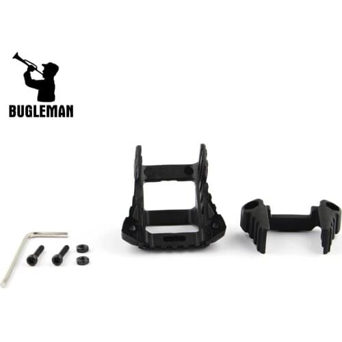 Bugleman Tactical Slide Rack Compatible with Glcok 17/19/22/23/24/35/40, also Make Red Dot Installation Easily