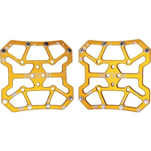 2pcs Bicycle Pedal Aluminum Alloy Flat Platform Adapter Conversion Universal Compatible Mountain Road Bike Parts