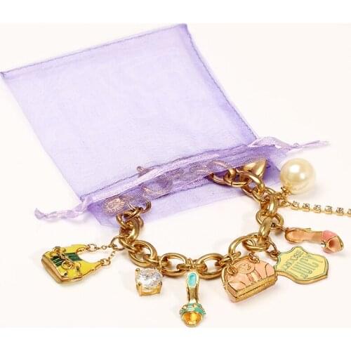 50pcs Random color mixing Jewelry Bag 10*15cm Wedding Gift Organza bag Jewelry Packaging Display & Jewelry Pouches