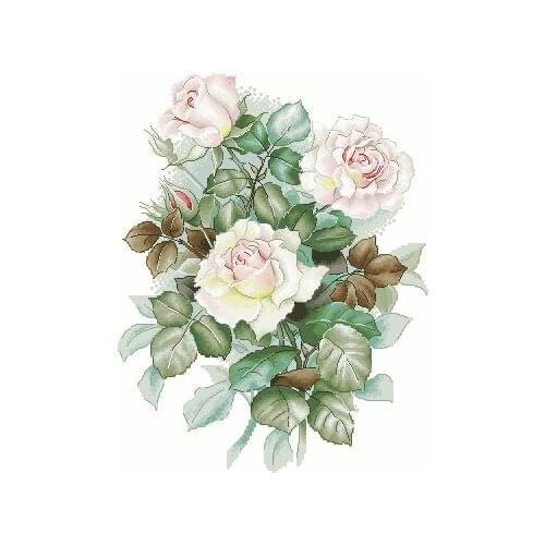 6-Little Pirate Counted Cross Stitch Kit Cross stitch RS cotton with cross stitch Gentle Roses