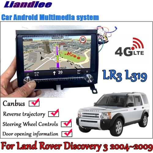 For Land Rover Discovery 3 LR3 L319 2004-2009 Car 2 Din Android Radio Stereo Autoradio IPS Screen GPS Map Navigation